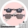 Zimmermann Brake Pad Set, 214861901 214861901